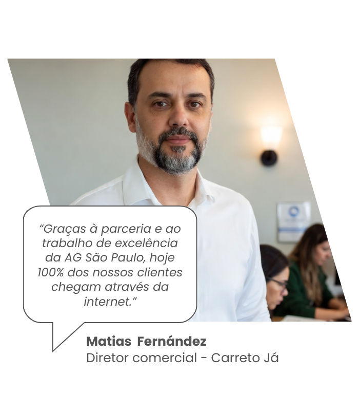 Depoimento real de cliente da AG São Paulo Marketig