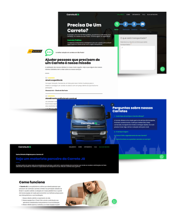 Projeto marketing digital para empresa de transportes