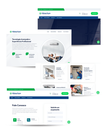 Projeto de marketing digital para empresa de climatização